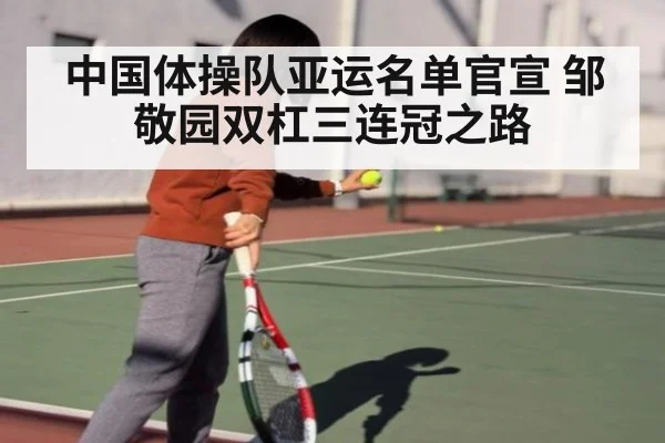 中国体操队亚运名单官宣 邹敬园双杠三连冠之路